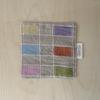 Retro Colored Water Cup Mat Cotton Decorative Fabric Coaster Quilted Placemats Home Decor