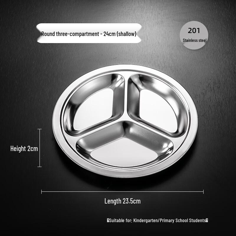Morona 304 Stainless Steel Divided Canteen Tray