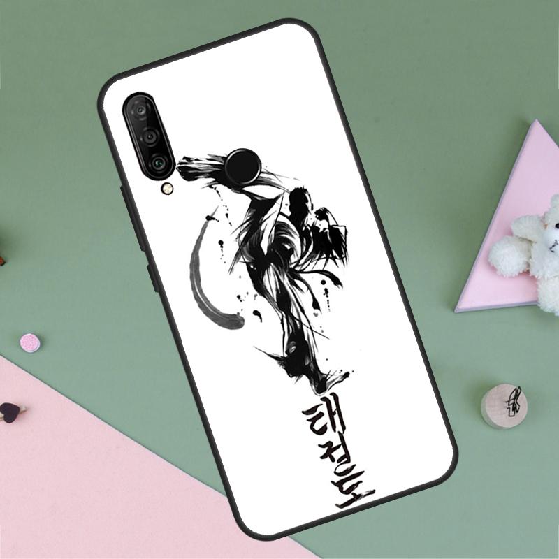 Kung Fu Taekwondo Karate For Huawei P30 P40 Lite P60 Pro Nova 7i 8i 11i 12i 12s 10 9 SE Y90 Y60 Y70 Y72 Y61 Y91 Case