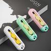 Magnetic suction unpacking express knife, art mini portable knife, unboxing tool, letter opening bag, cutting paper