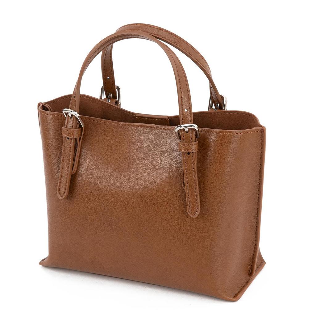 VENOF Red Leather Handbag for Women - Crossbody, Full-Grain Leather, Single-Shoulder, Wedding Tote Bag