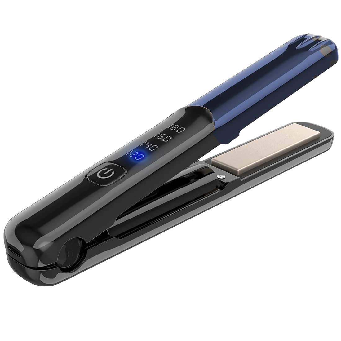 

Cordless Mini Hair USB Straightening and Curling 4 Temperature Ideal for Home and Travel Straightener, Portable, Rechargeable, 2-Way Function,