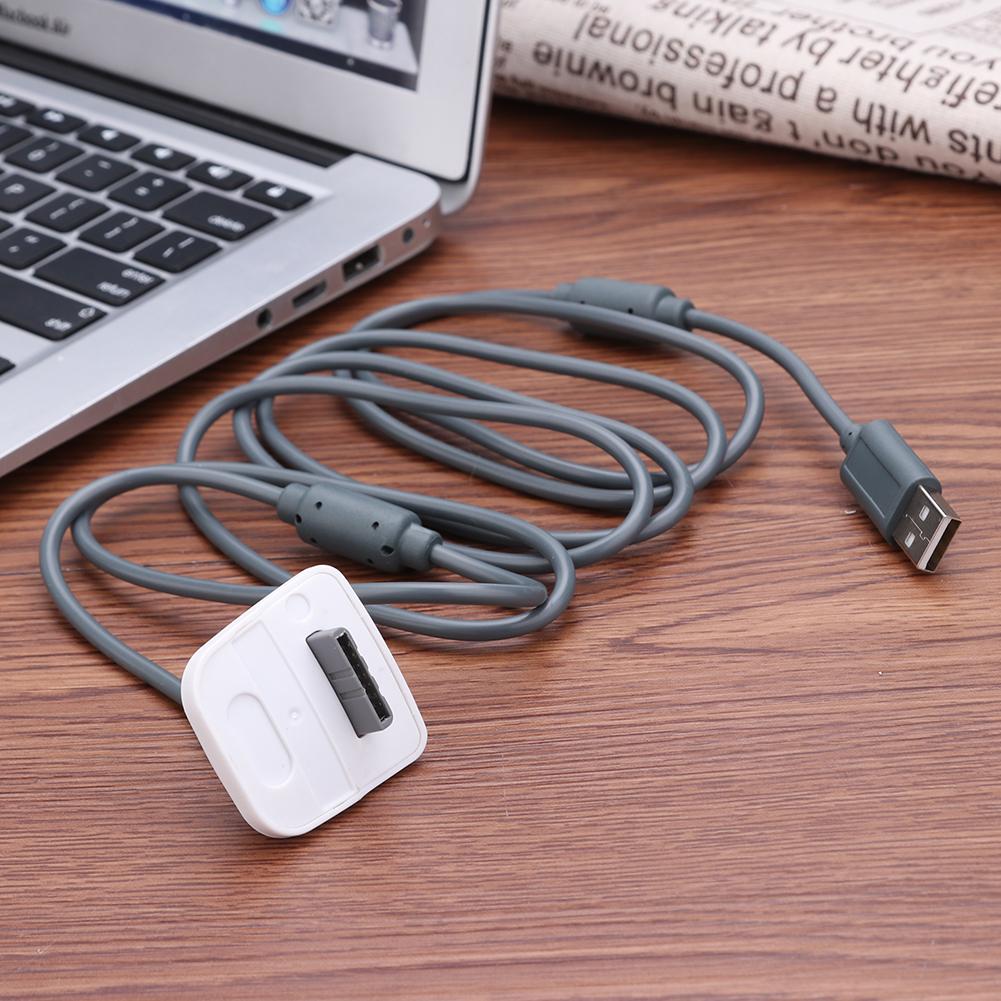 1.8m/6ft USB Charging Wire Cable Excellent PVC Soft and Comfortable Feel Cord Replacement Charger for Xbox 360 Gamepad