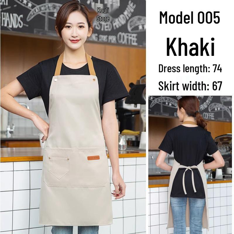 Waterproof and Stain-Resistant Catering Apron with Logo for Restaurants, Cafes, and Hotels