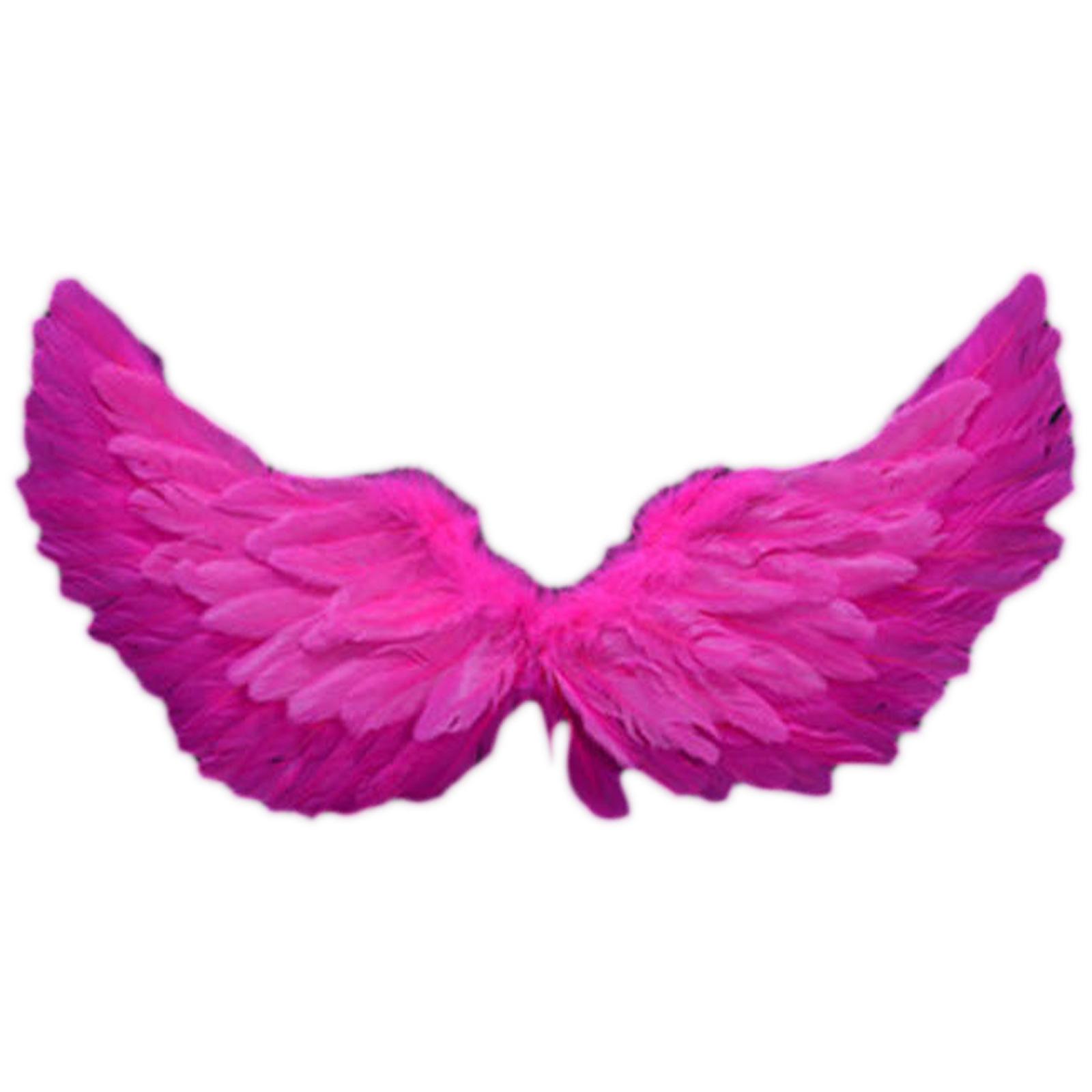 Festive Party Angel Wing Suitable for Kids and Women Decorative Wing Feathers Wing Show Fairy Costume Cosplay Props S горячий розовый