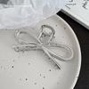 Silver Influencer Large Metal Shark Hairpin Clip for Women