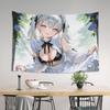 Japanese Style Anime Game Girl Tapestry Room Decoration Home Decoration Tapestry Decor Accessories Cute Room Decor