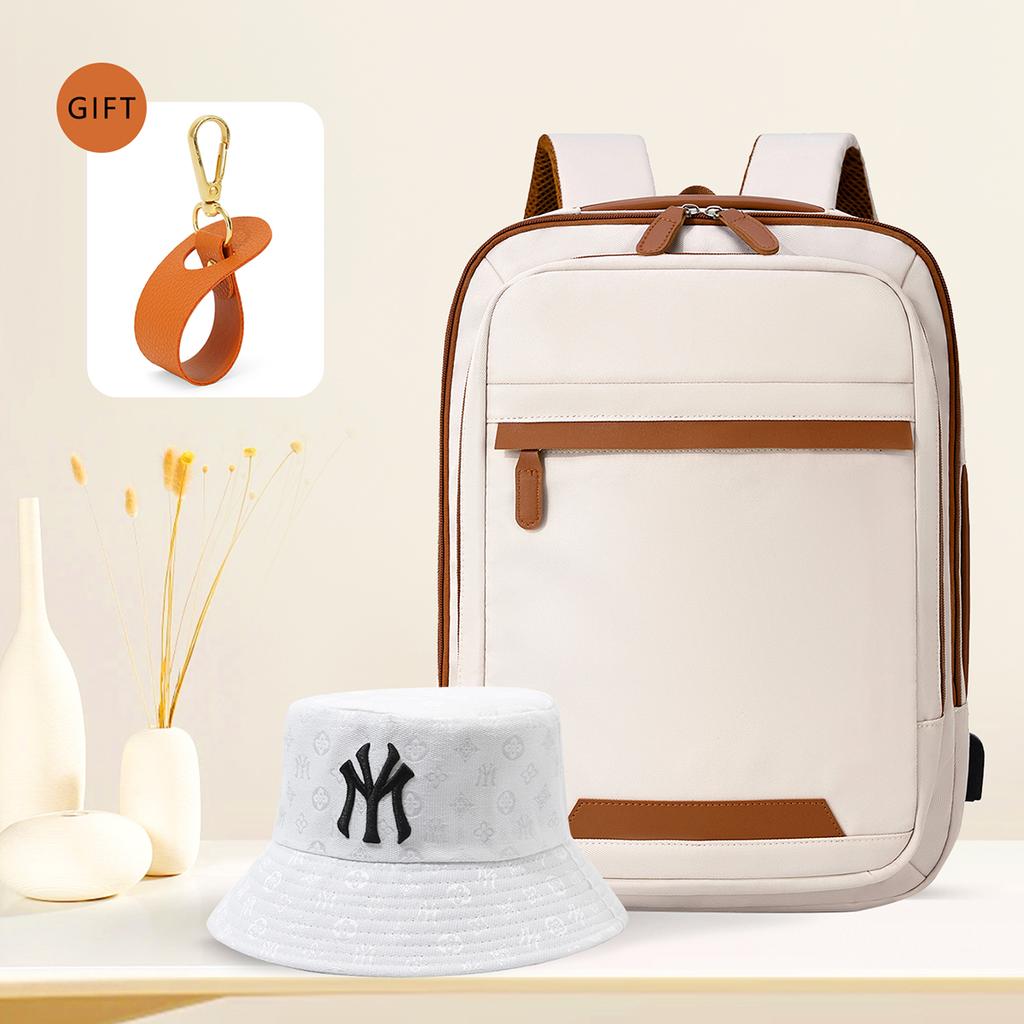 High-Quality Usb Rechargeable Backpack Men'S Waterproof Bag Large Laptop Backpack Unisex School Bag Youth Backpack