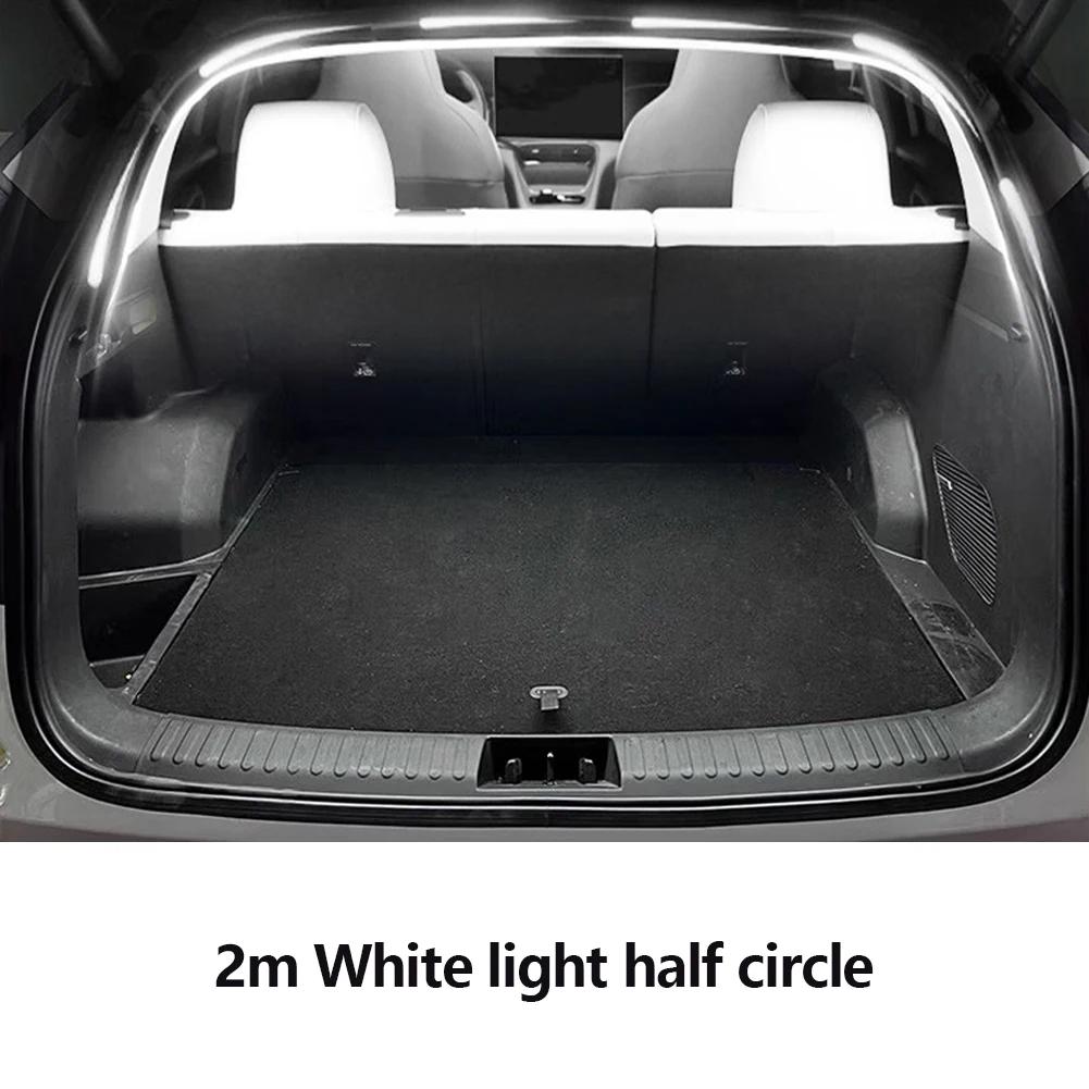 Car Trunk Led Light Strip Waterproof Flexible Ambient Light Strip Automatic on/Off Hidden Installation Universal for Suv/Mpv