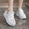 W Thick Sole Heightening Half Drag Summer Hollow Thick Sole Casual Shoes Slippers Sandals