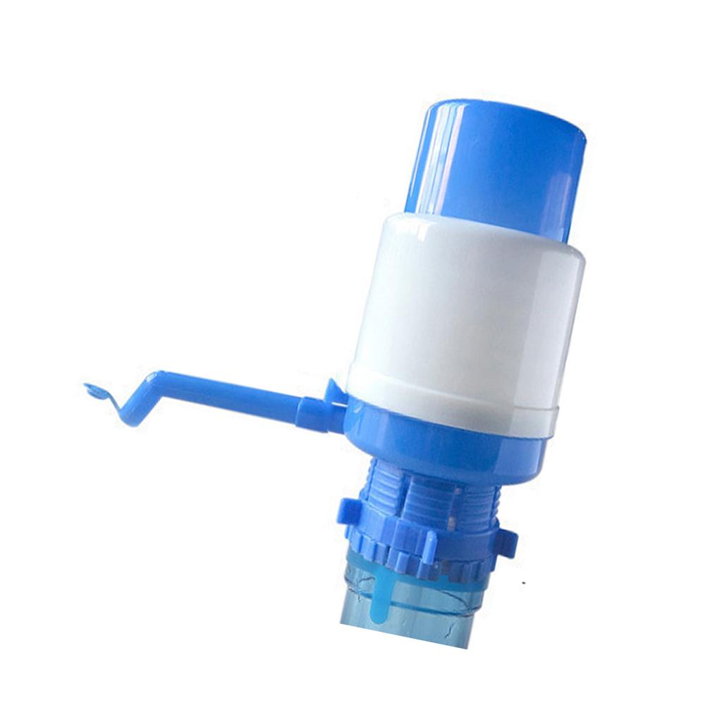 Manual Water Dispenser TPE PP Portable Hand Pressure Drinking Water Bottle Pump for Home Travel