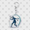 Hobby Sports Lover Tennis Ball Keychains for Accessories Bag I Love Bike Car Keyrings Jewelry Friends Father Boyfriends Gifts