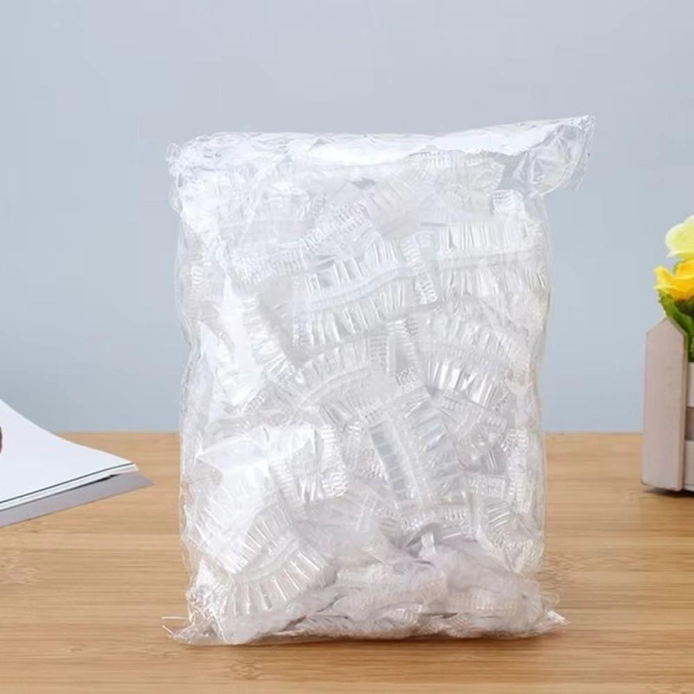 100PCS Plastic Hair Dyeing Ear Sleeve Waterproof Hairdressing Earmuffs Ear Protector Caps  Bathroom