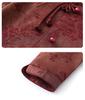 Stylish Summer Jacquard Shirt for Middle-Aged & Elderly Women - Plus Size, Nine-Sleeve, Stand-Up Collar, New Chinese Style