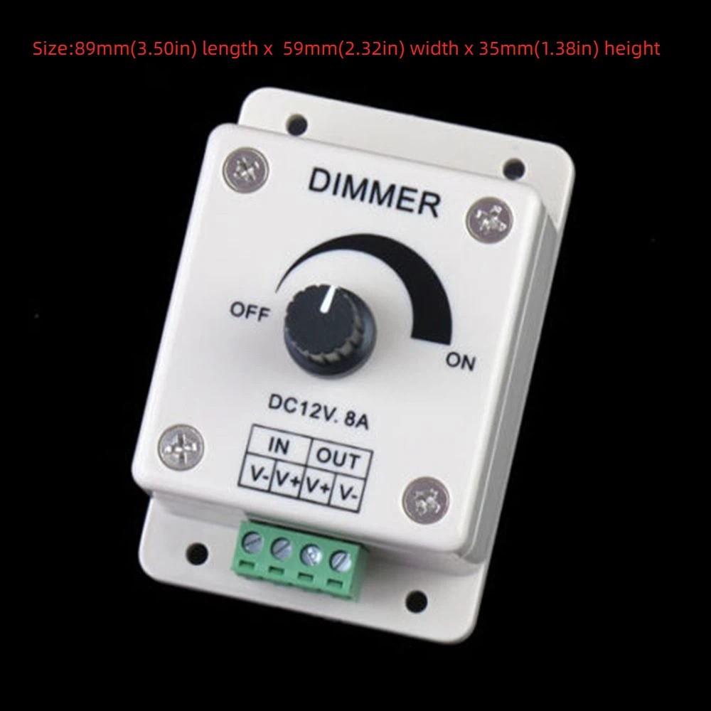 LED Lamp Strip Useful Single Color PWM Digital Dimming Controller Switch Dimmer LED Light Protect