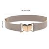 Women Stretchy Vintage Dress Belt Elastic Waist Cinches Belt Windbreaker Elastic Waistband Wide Belt for Sweater Coat