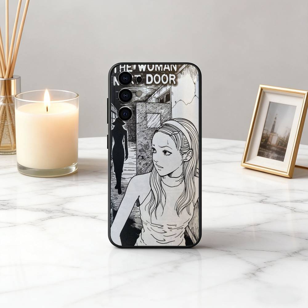 

Comics J-Junji Ito T-Tomie-jit Phone Case For Samsung S25,S24,S21,S22,S23,S30,Ultra,S20,Plus,Fe,Lite,Note,10,Black Cover Samsung S23ULTRA5G