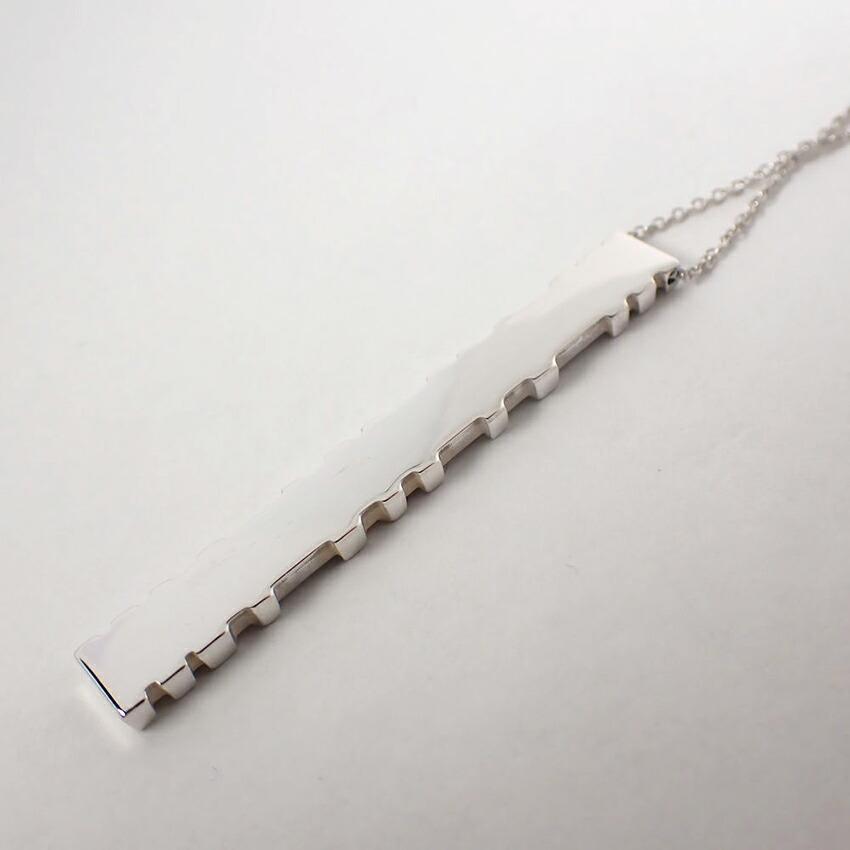 [Used] TIFFANY/Tiffany 925 Atlas Bar Pendant/Necklace/g420-76