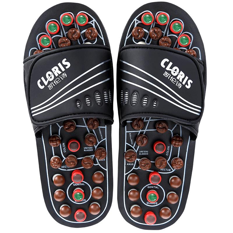 CLORIS Acupressure Jade Foot Massage Slippers