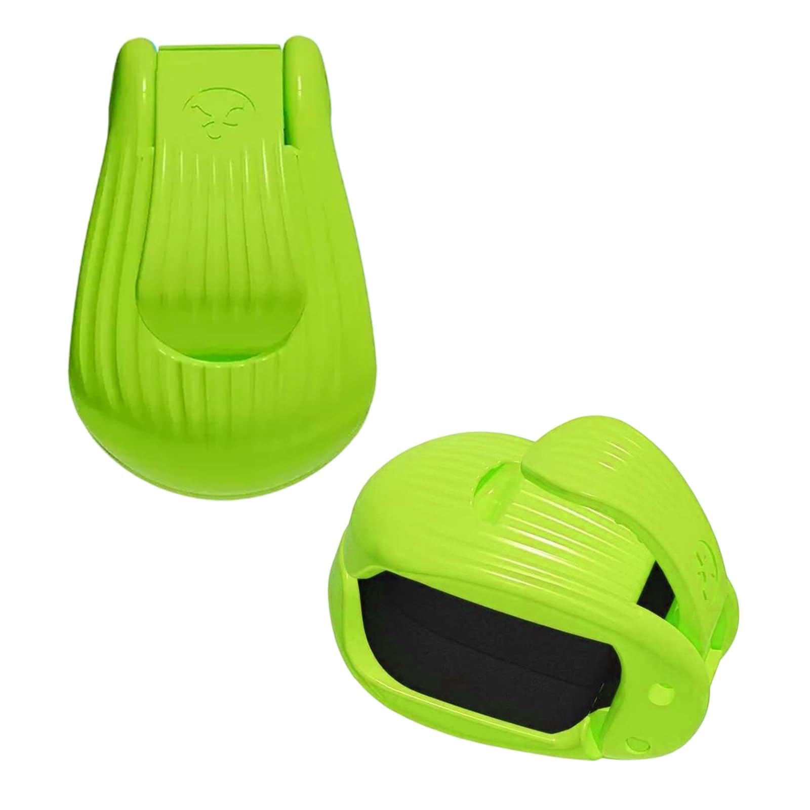 ADOFUN Fishing Rod Chestnut Pole Clip Set Anti-Slip Rod Protection compact зелёный