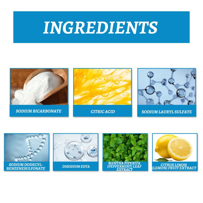 Washing Machine Effervescent Tablets Deep Clean Drum Remove Dirt And Odor Decontaminate Descale Washing Machine Cleaning Tablets