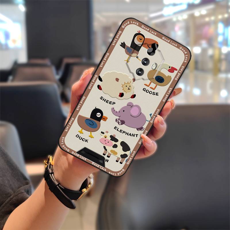 Back Cover Dirt-resistant Phone Case For Blackview BV6600 Cartoon Shockproof Soft Case Anti-dust Cover Fashion Design