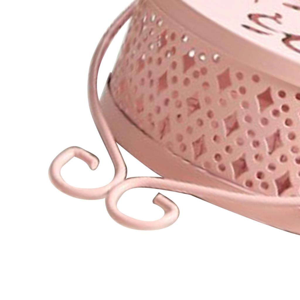 Mosquito Coil Holder Retro Portable Iron Art Fireproof Mosquito Incense Box with Lid for Home
