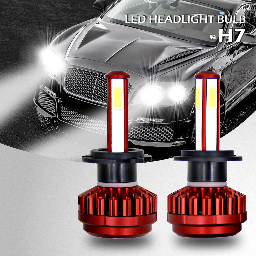 Buy Pair H7 R7 LED Headlight Kit Buls High Beam Low Beam Fog Lamp 80W
