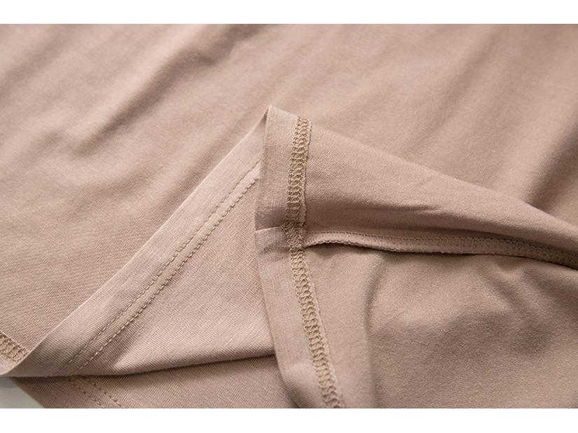 Damen Sommer T-Shirt mit gepolsterten Cups ohne Bügel und kurzen Ärmeln