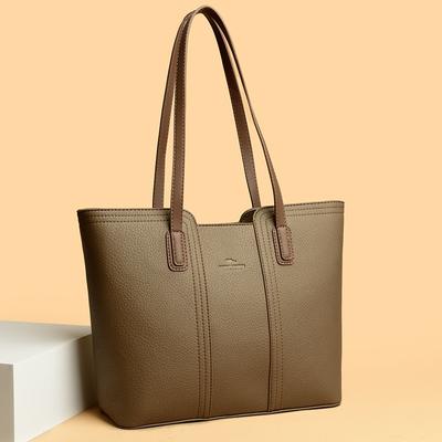 Klassische Mode Große Kapazität Designer Marke Tragetaschen für Frauen Schultertaschen PU Leder Handtaschen Damen Tragetasche