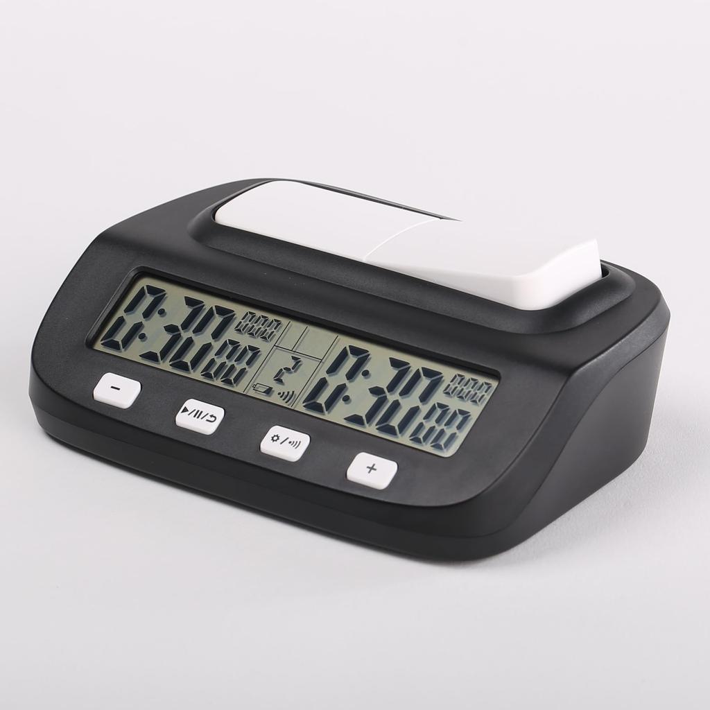 Basicest Game Clock Shogi Go Othello Chess Xiangqi International Board Game Digital Chess Clock Timer Consideration Time Countdown (Fisher Function)