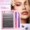168 Clusters D Song Natural Thick Single Cluster False Eyelashes 8-16Mmdiy Segmented Multi-Haired Eyelashes