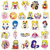 51 Cute Sailor Moon Stickers: Japanese Anime Decor for Water Bottles, Journals, and Resin Crafts