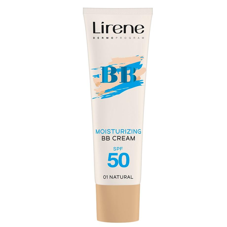 Lirene BB Moisturizing Color Cream SPF50 01 Natural, 30 Ml