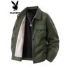 Playboy Men's Corduroy Fleece-Lined Jacket