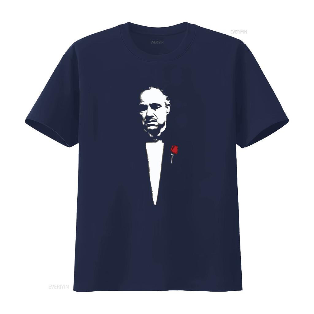 Vito Corleone Mafie Marlon Brando Kultovní Potisk Tričko pro Muže Stylový a Jedinečný Design vintage Vypraný designové oblečení