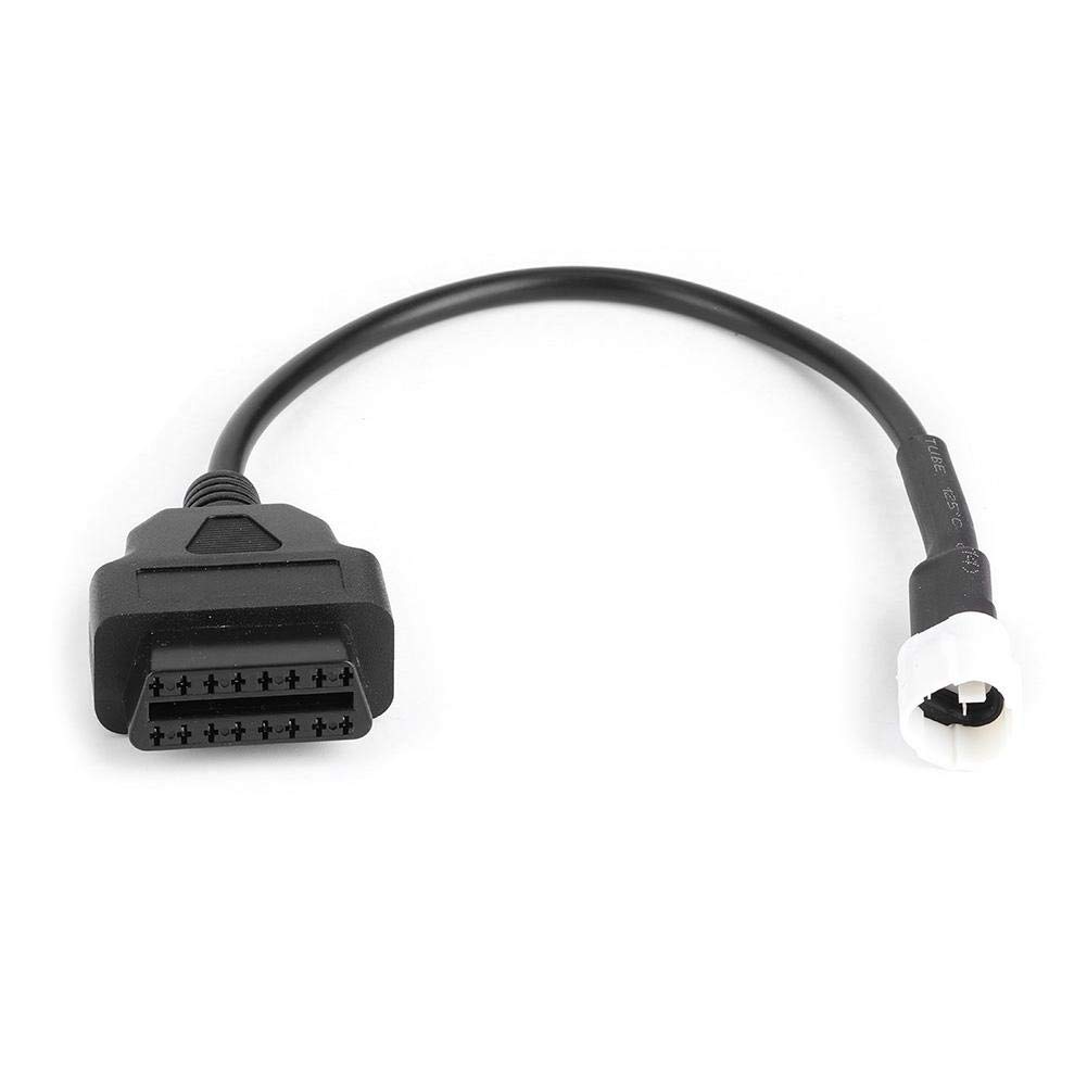 Cablu Diagnostic OBD2 Yamaha - Qiilu 3 Pini la OBD2 Scanner Coduri de Defect Motocicletă