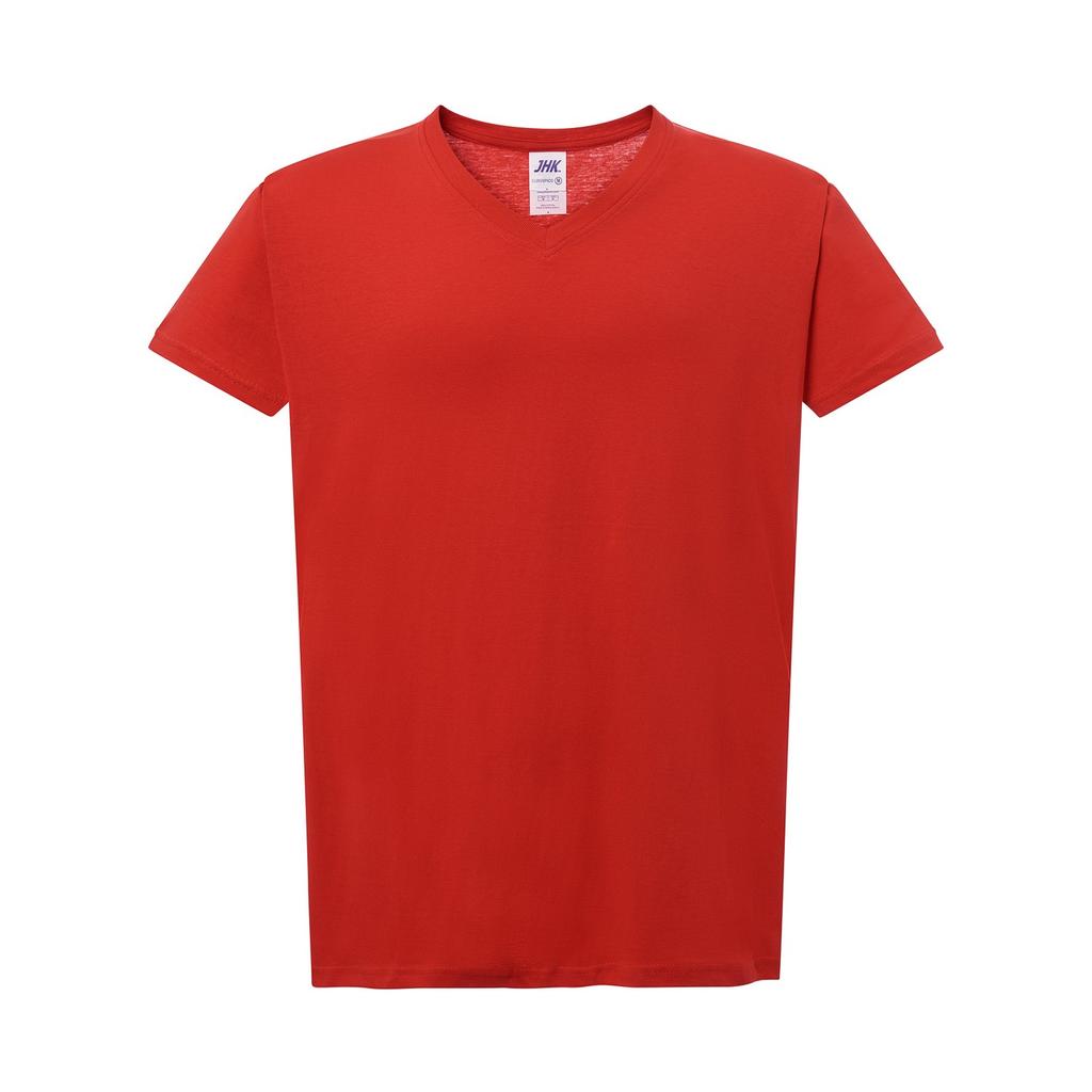 JHK Womens/Ladies Curves V Neck T-Shirt