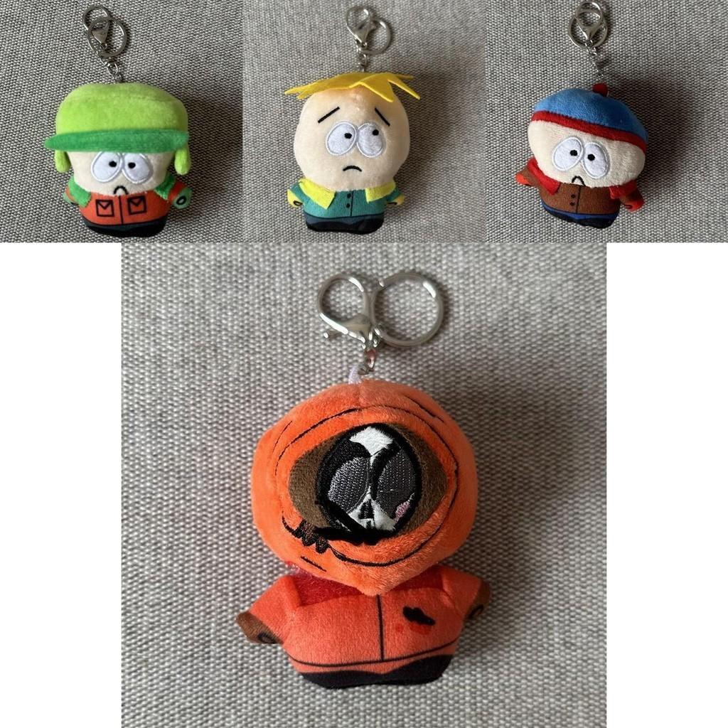 Chaveiro de Pelúcia de Personagem de South Park Com Enchimento de Algodão PP Para Presente e Exibição