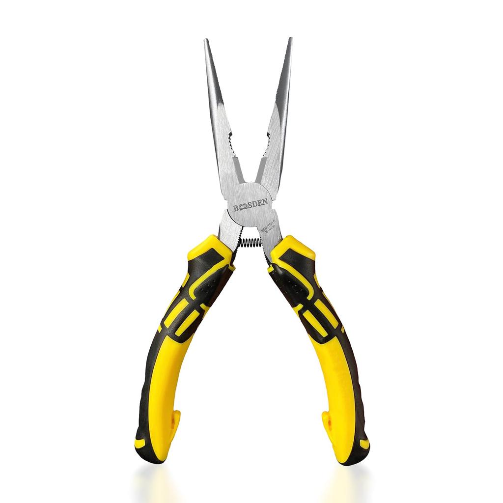 Alicates de Rádio BOOSDEN Alicates de Rádio Longos Alicates de Rádio para Todos os Fins Alicates de Rádio Longos Alicates de Bico Cônico Alicates Pesados de Corte Ferramentas para Trabalho Delicado