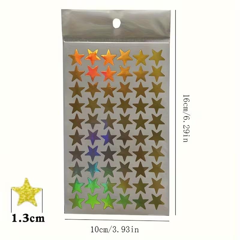 600 Small Golden Star Stickers for Rewards Reward Stickers Reward Labels Star Stickers Gift Bags Envelope Seals Party Decoration