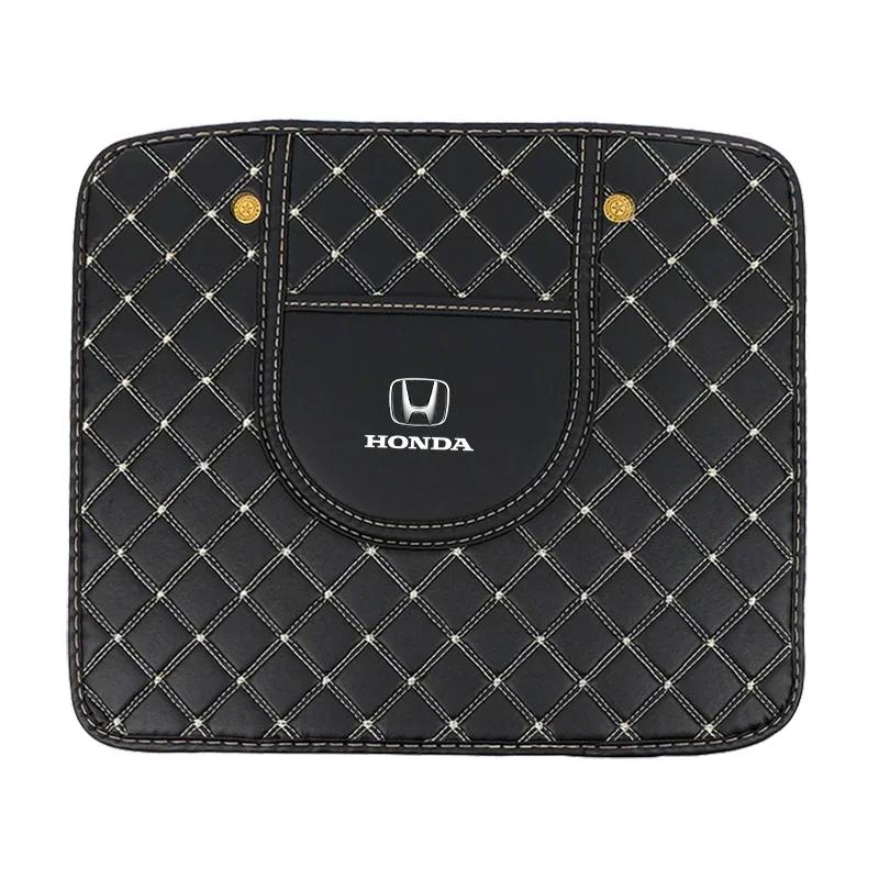 2025 Car New Honda Car Anti-kick Pad Interior Pu Leather Auto Seat Back Protector Pads Anti Scratch For Honda Civic Varadero Xl1