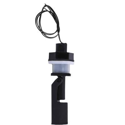 Durable PP Material Liquid Water Level Sensor 400MM Length Black Side Mount Float Switch Water Level Sensor Aquarium Tank
