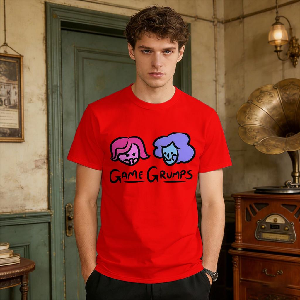 Unisexs T Shirt Game Grumps T Shirts Harajuku Summer Tees Y2k Basic Cotton Clothing Plus Size 6xl