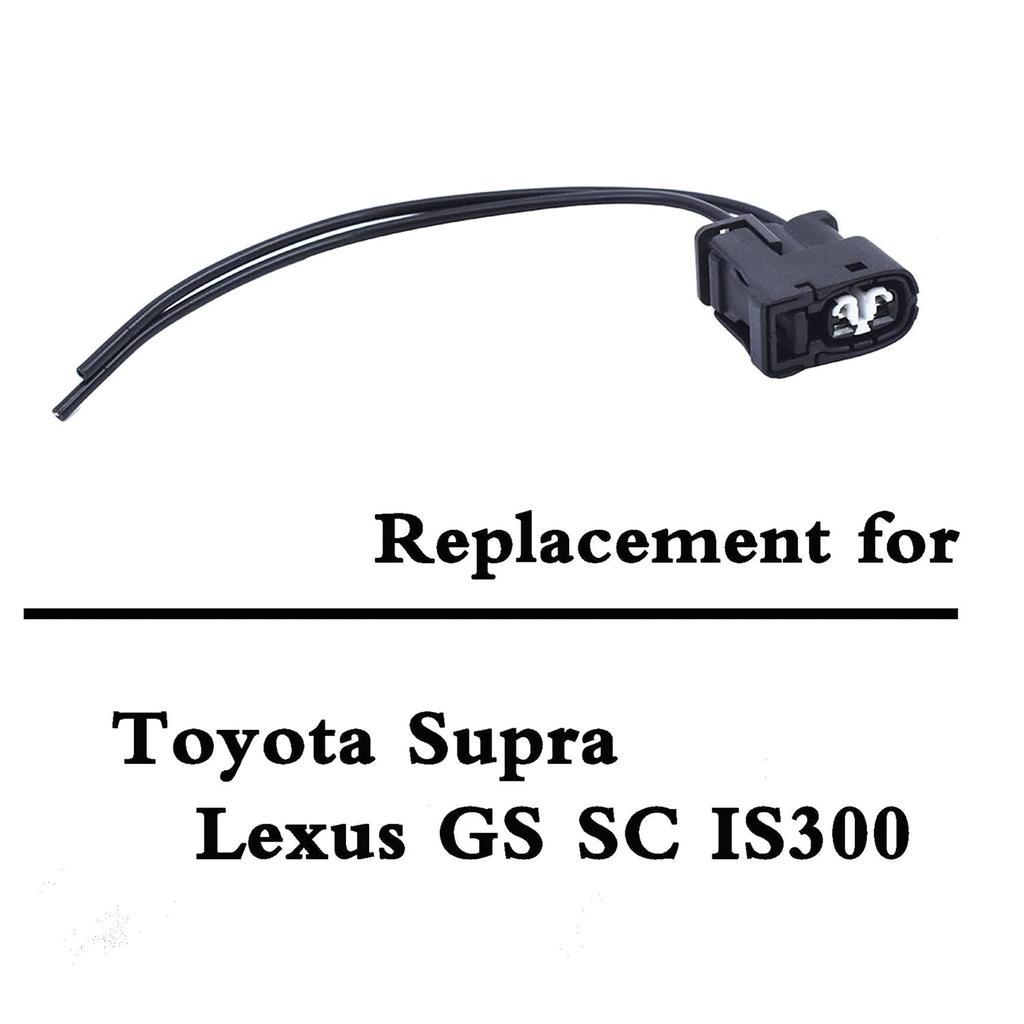 3 Piece of Ignition Coil Connector Plug Harness Pigtail with Wires HGHS-010 Replacement for Toyota Chaser Supra Soarer Verossa Crown Aristo Lexus