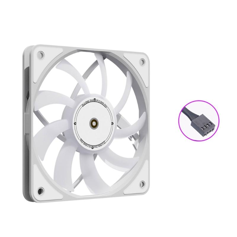 ARGB PC Router Lüfter 120MM Kühlventilator Bürstenlos Tragbarer Kühlventilator Ersatz für PC Gehäuse Schrank Elektronik
