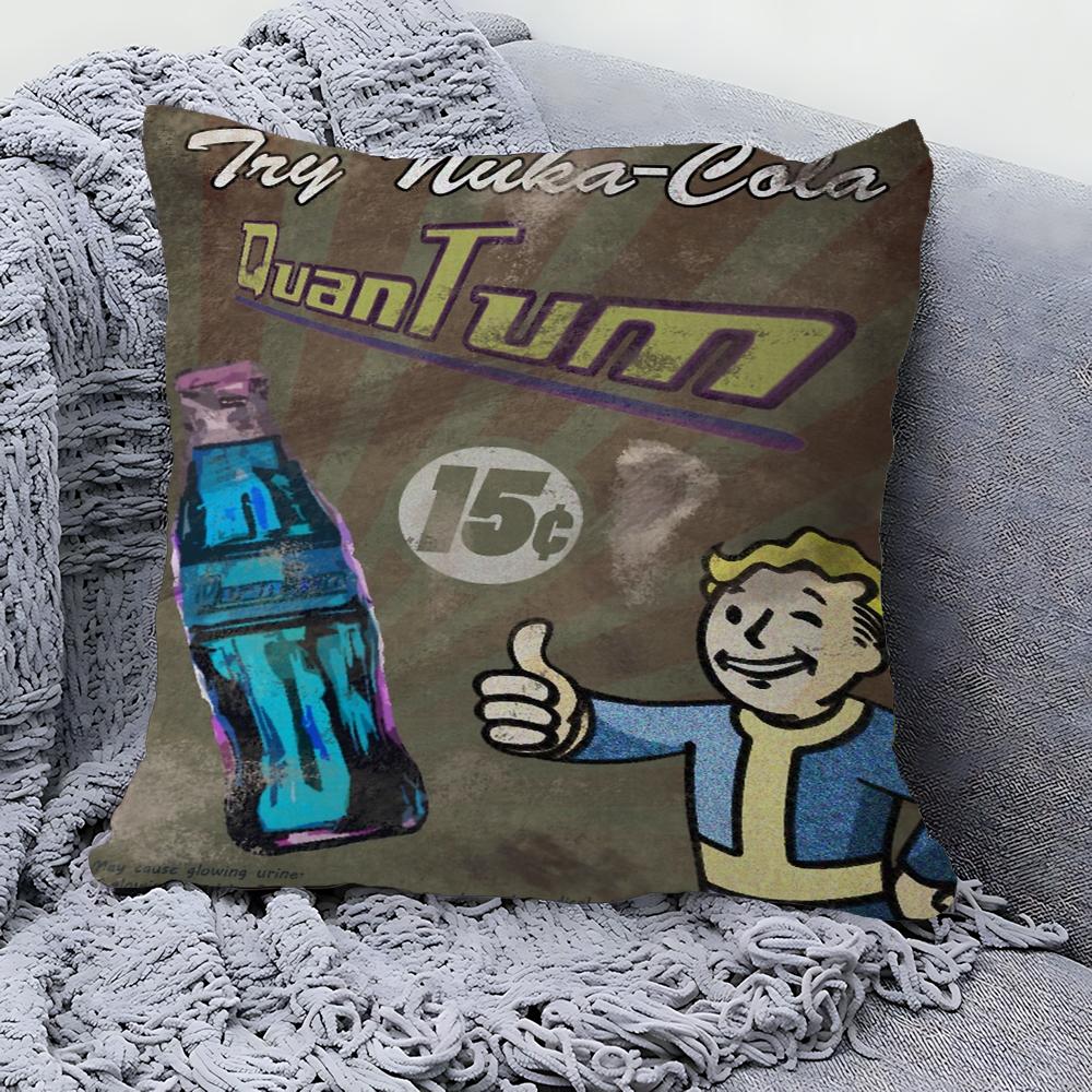 Fallout 3 4 Game Office Cushion Pillowcase Car Cushion Cover45X45CM Lumbar Pillowcase Sofa Pillowcover