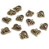 Charms Hollow Lovely Heart 15x14mm Antique Making Pendant fit,Vintage Tibetan Bronze Silver color,DIY Handmade Jewelry