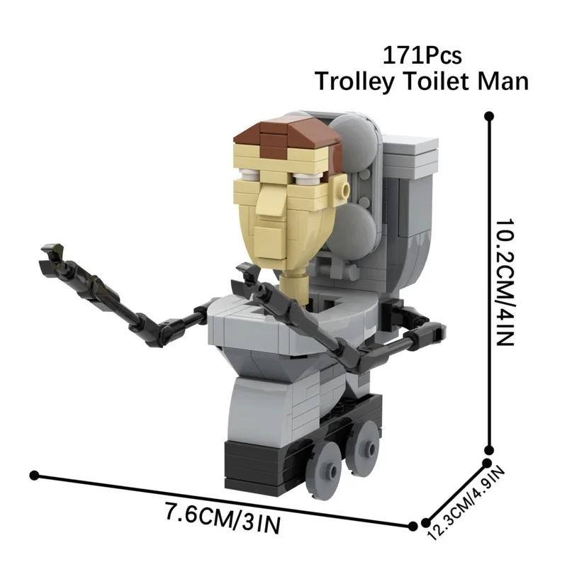 2023 Skibidi Toilet Man VS Monitor Blocchi da Costruzione Camerman Titan Speakerman Giocattolo Fai da Te Set di Figure Speakerman per Bambini Regalo