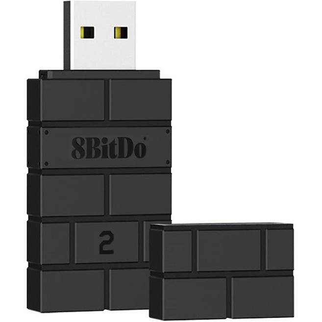 Адаптер 8Bitdo Адаптер для контроллера Switch 2 USB Беспроводной для Switch/Switch 2, Windows, Mac и Raspberry Pi, Совместим с Xbox Series X и S Xbox One